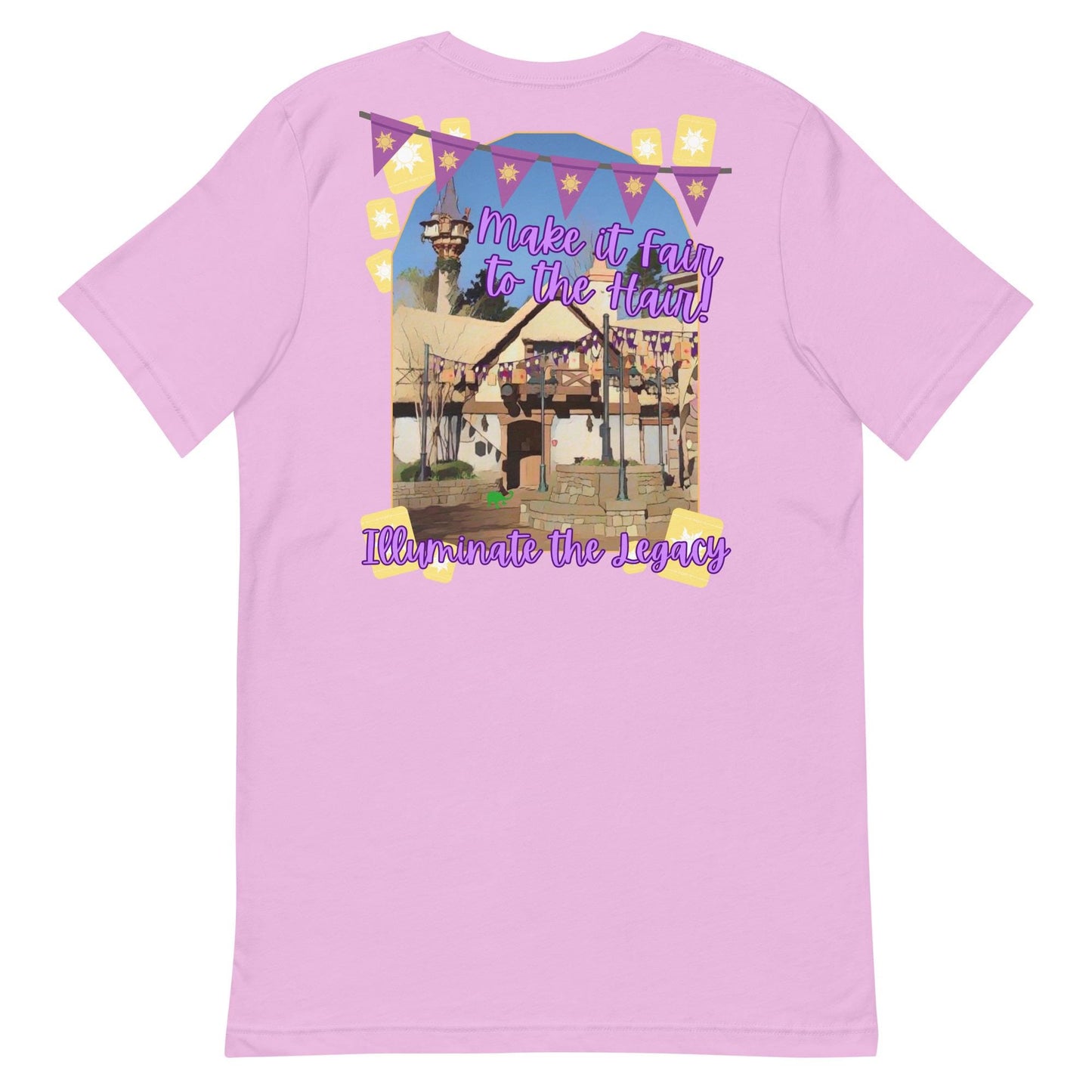 Tangled Inspired Bella Canvas Shirt, Funny WDW Bathroom Design