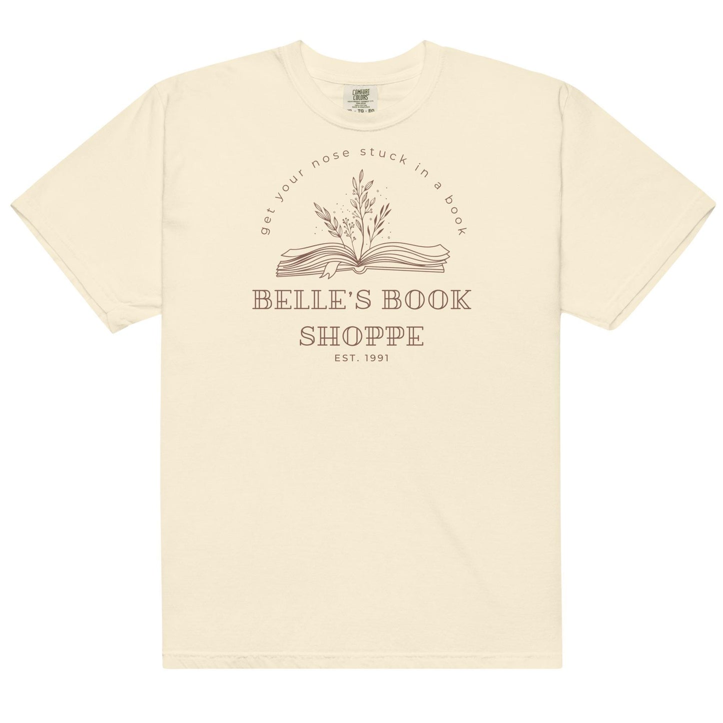 Belle's Book Shoppe Shirt, Comfort Colors Disney Mom Tee