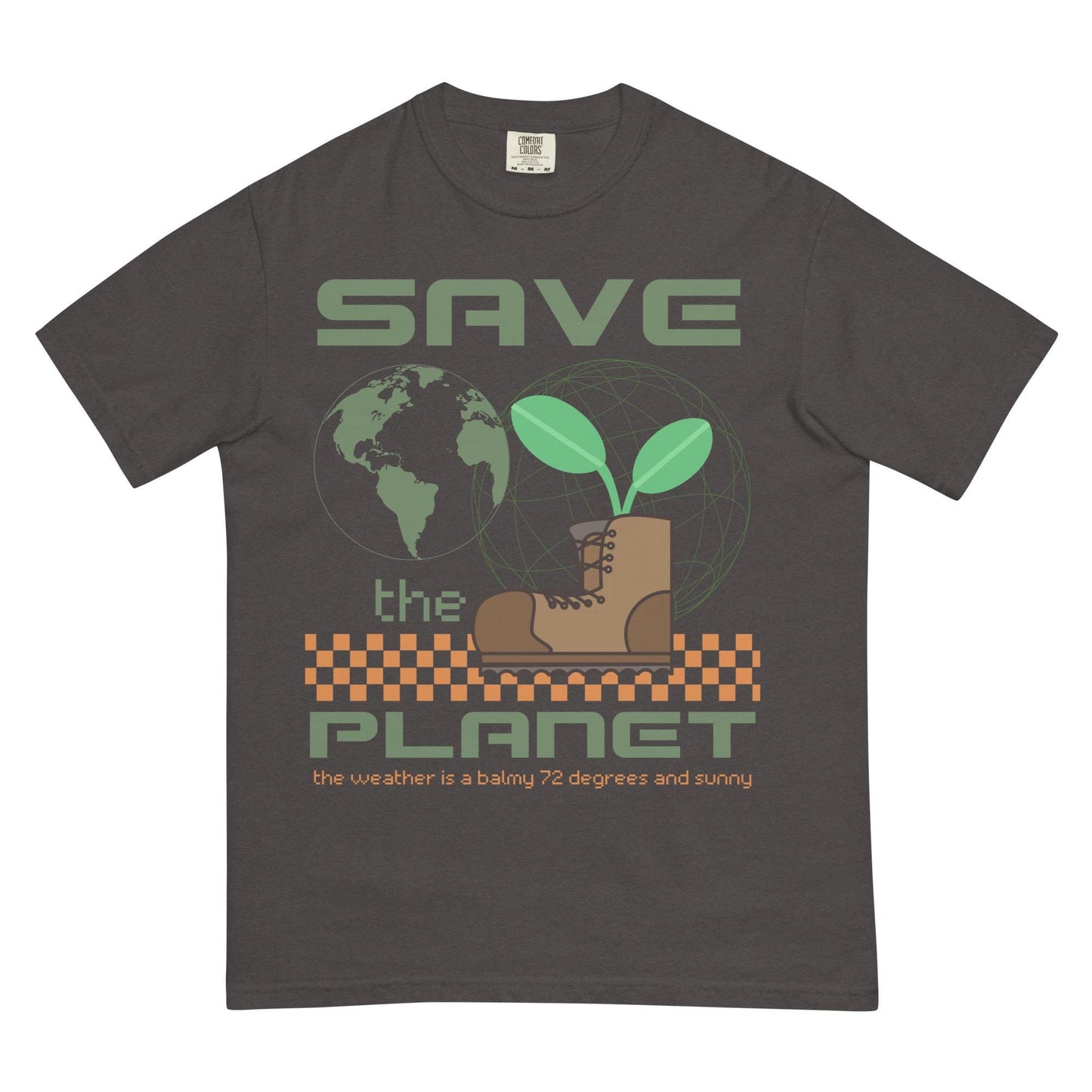 Wall-E Save the Planet Comfort Colors Shirt, Disney Pixar Tee