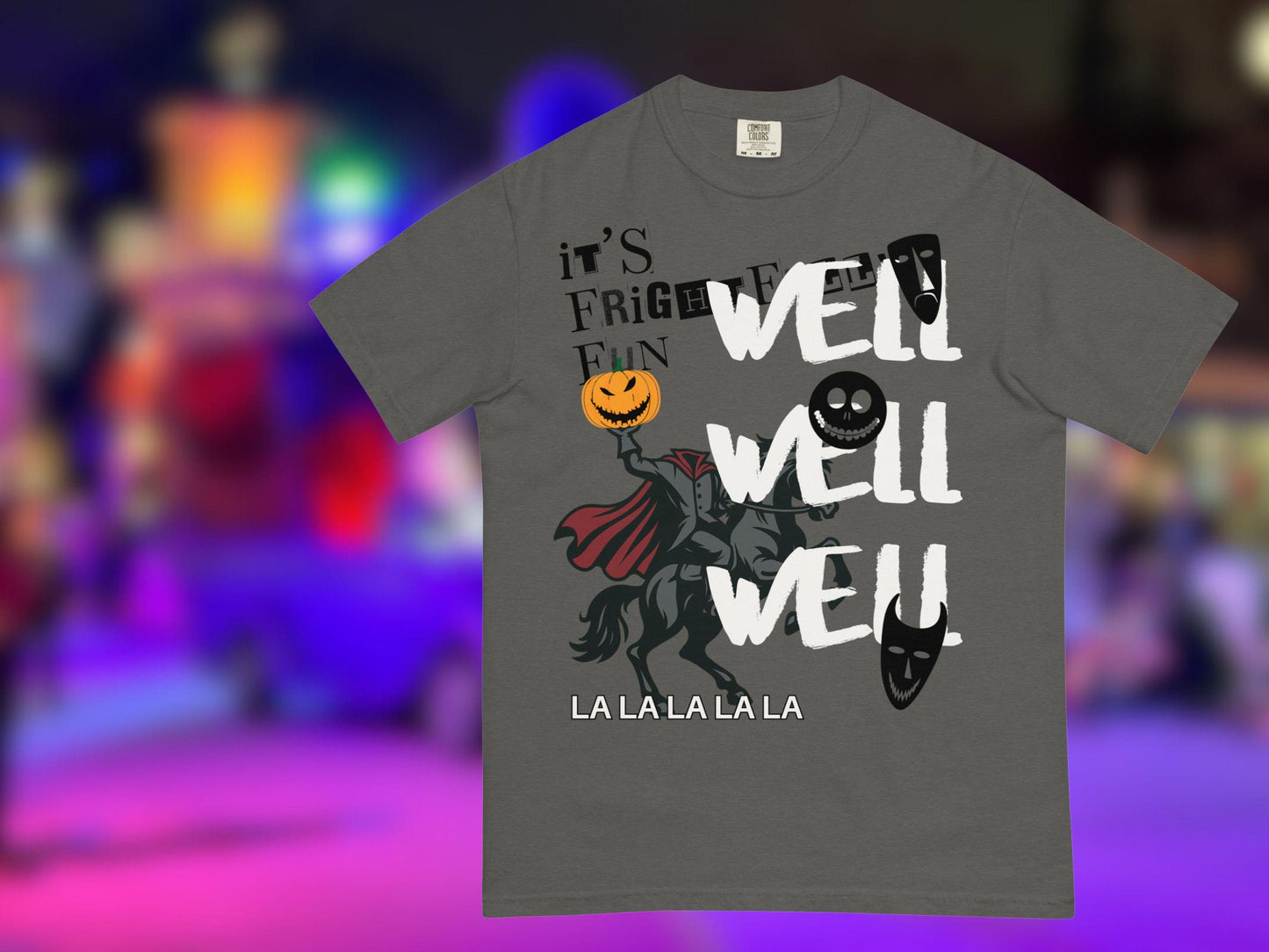 Retro Headless Horseman Halloween Shirt: Vintage Disney-Inspired Graphic Tee