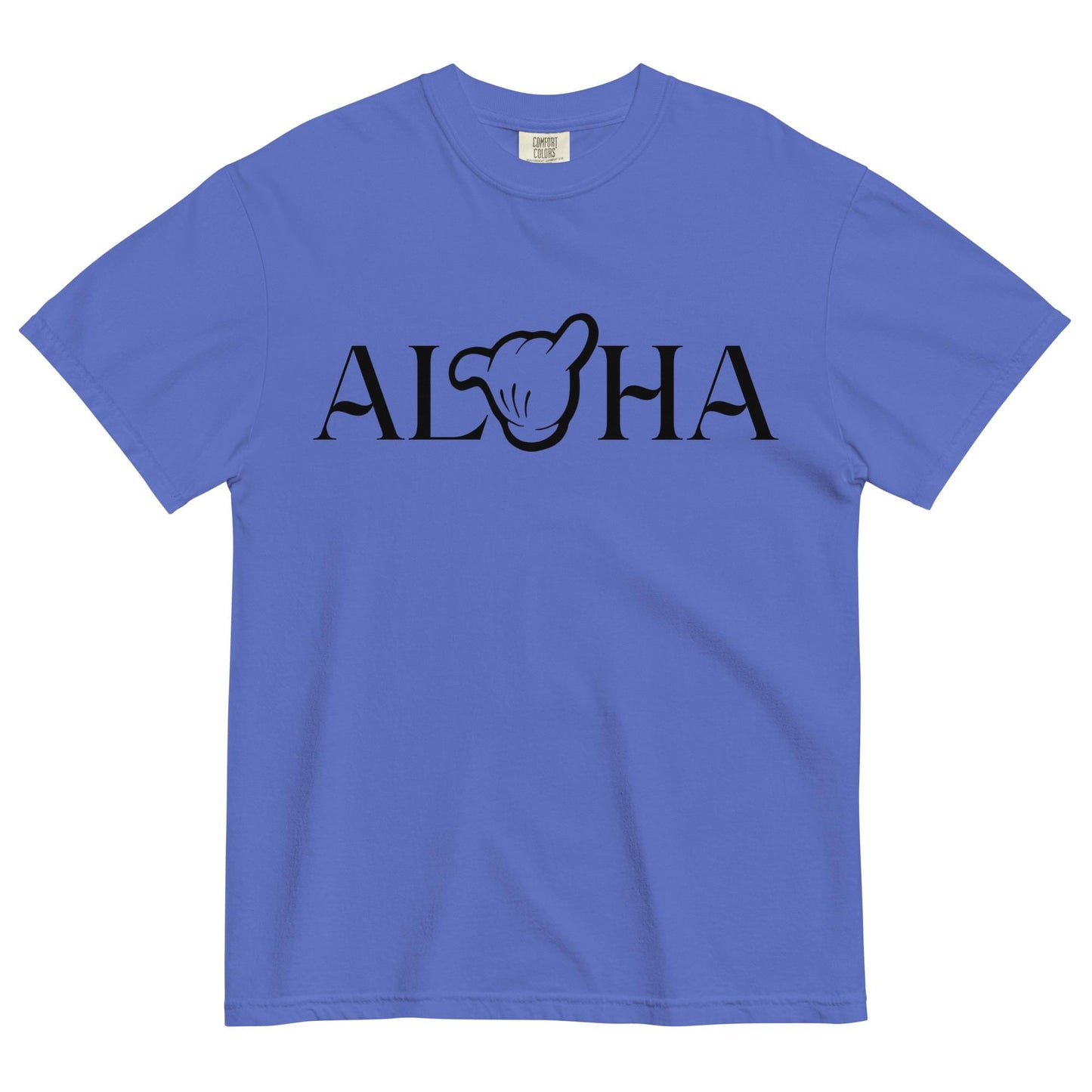Disney Aulani Aloha Mickey Shaka Hand Comfort Colors Shirt