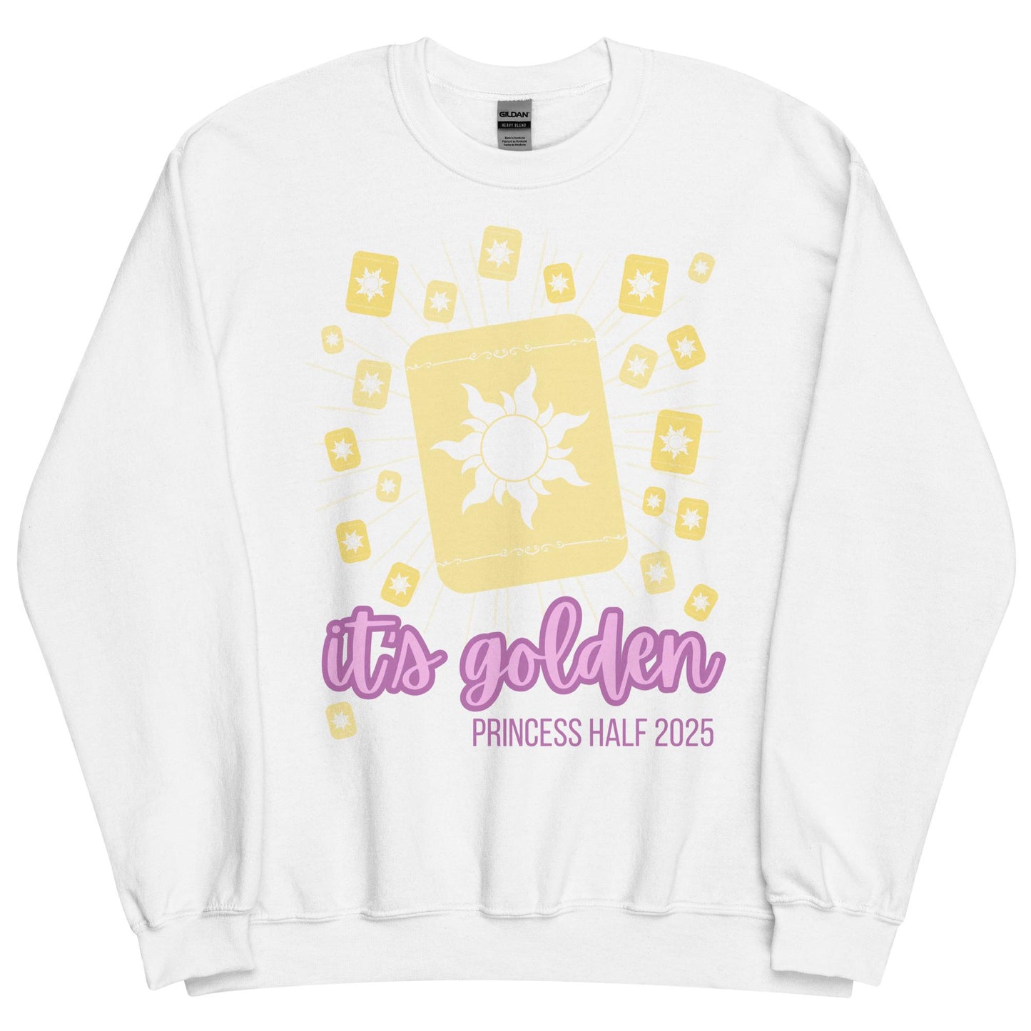 Rapunzel Disney Princess Half Marathon 2025 Crewneck, Run Disney Girls Trip Sweatshirt