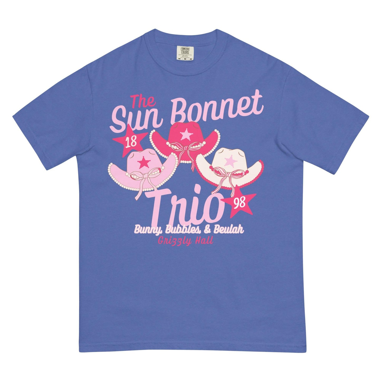 Country Bear Jamboree Shirt, Sun Bonnet Trio, Comfort Colors Disney Tee