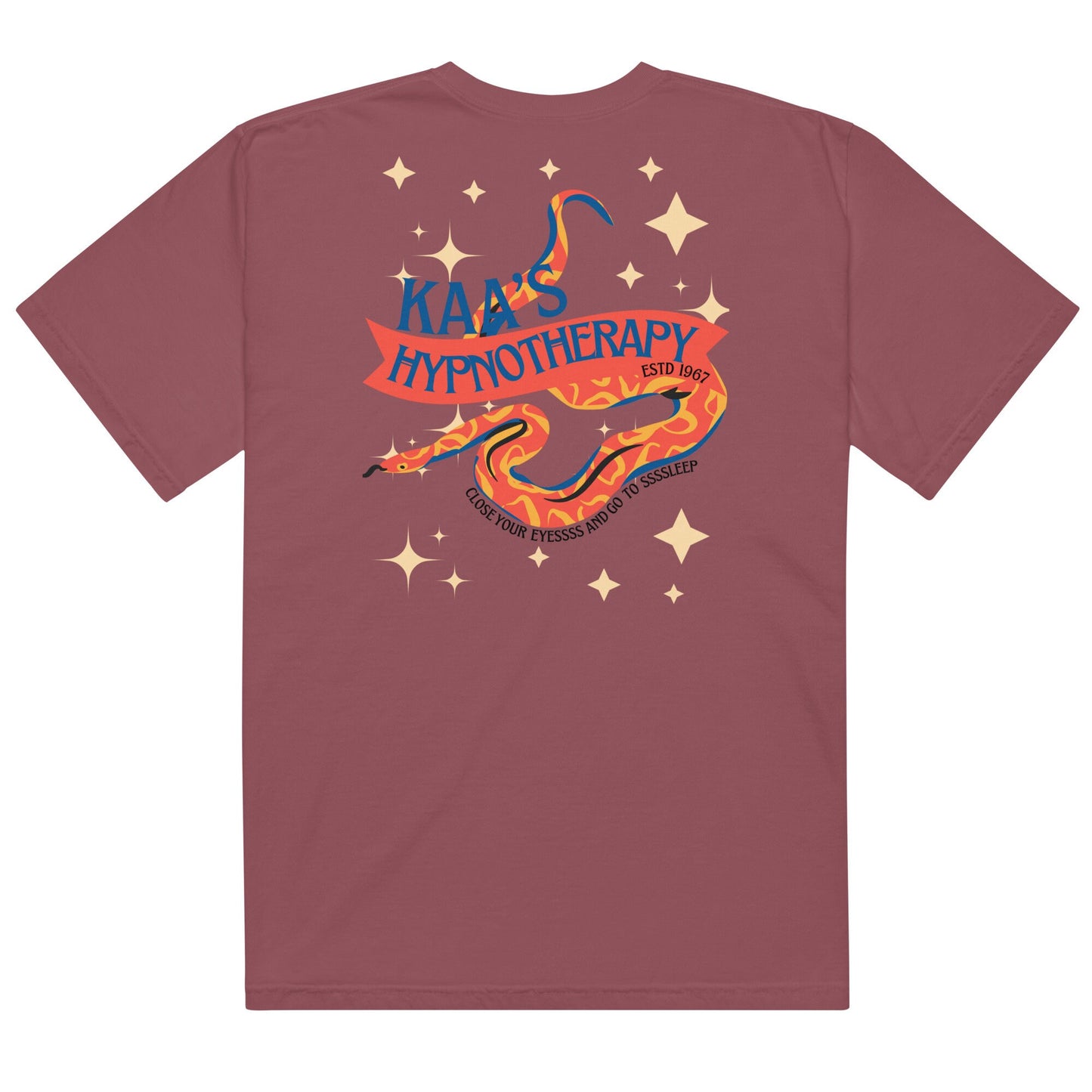 Kaa's Hypnosis Disney Shirt, Comfort Colors Family Tee
