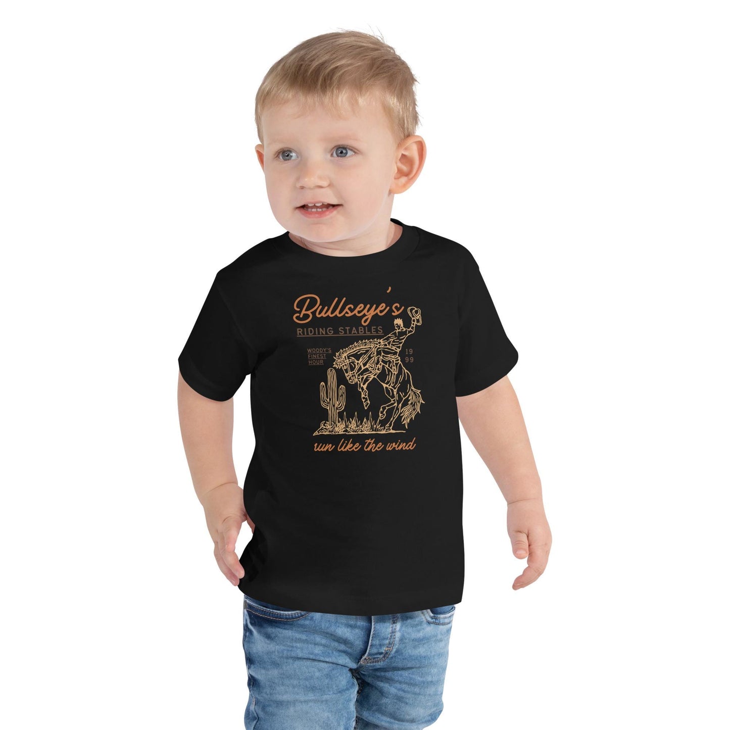 Disney Pixar Toy Story Bullseye Subtle Toddler Bella Canvas Short Sleeve Tee