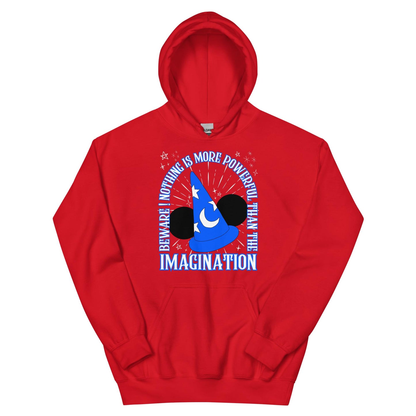 Sorcerer Mickey Fantasmic Hoodie, Disney Adult Unisex Sweatshirt