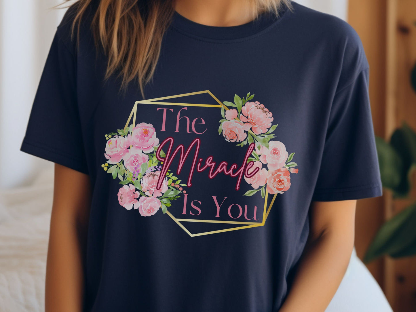 The Miracle Is You Disney Mom T-Shirt, Bella Canvas Tee