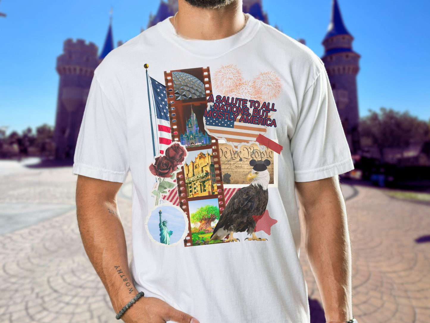 America 250th Anniversary Disney Parks Shirt