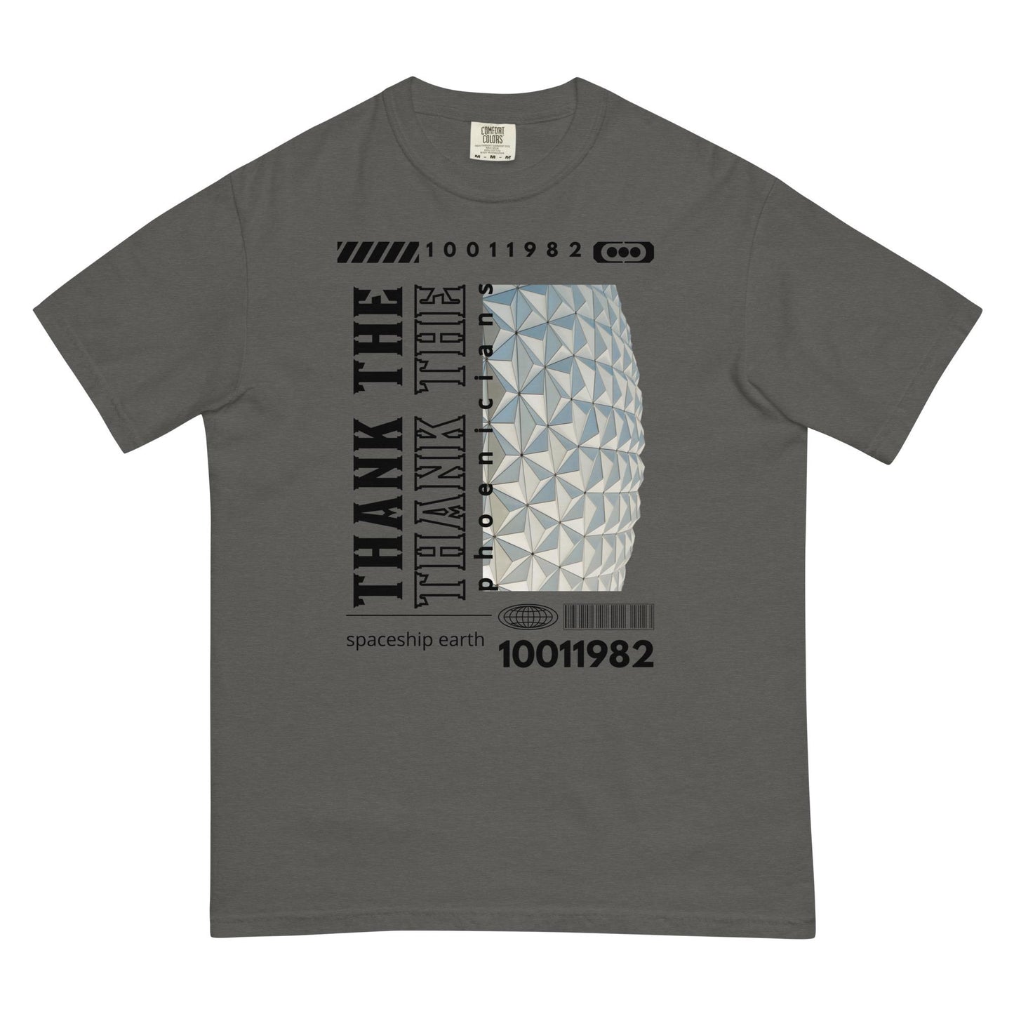 Thank The Phoenicians EPCOT Spaceship Earth T-Shirt