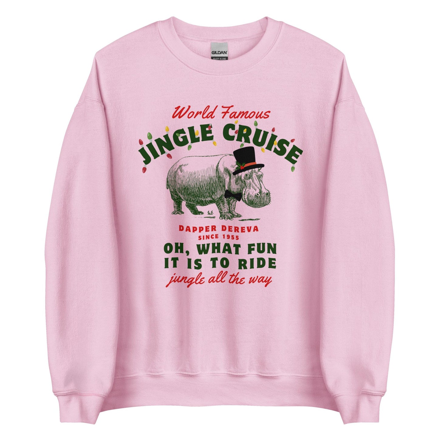 Jingle Cruise Sweatshirt, Disney Christmas Theme Park, Family Holiday