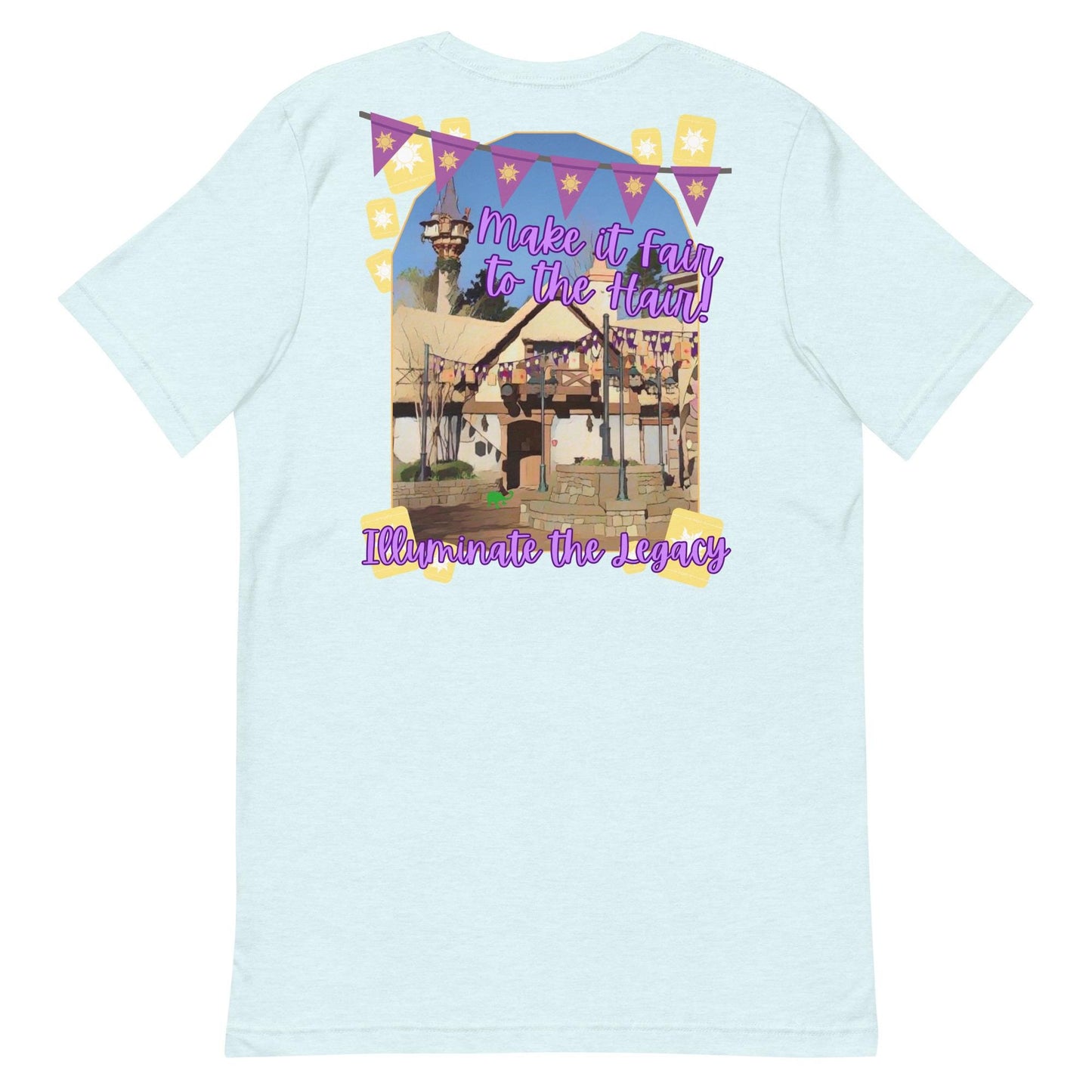 Tangled Inspired Bella Canvas Shirt, Funny WDW Bathroom Design