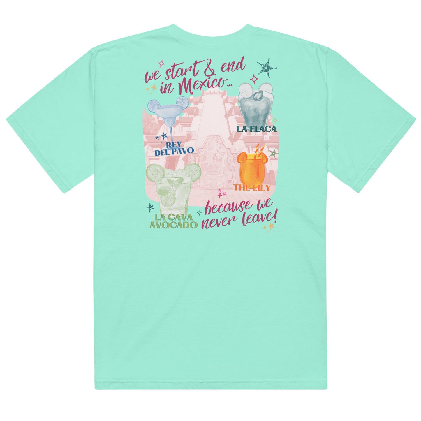 Margs Por Favor Comfort Colors Tee, Epcot Mexico Pavilion Shirt