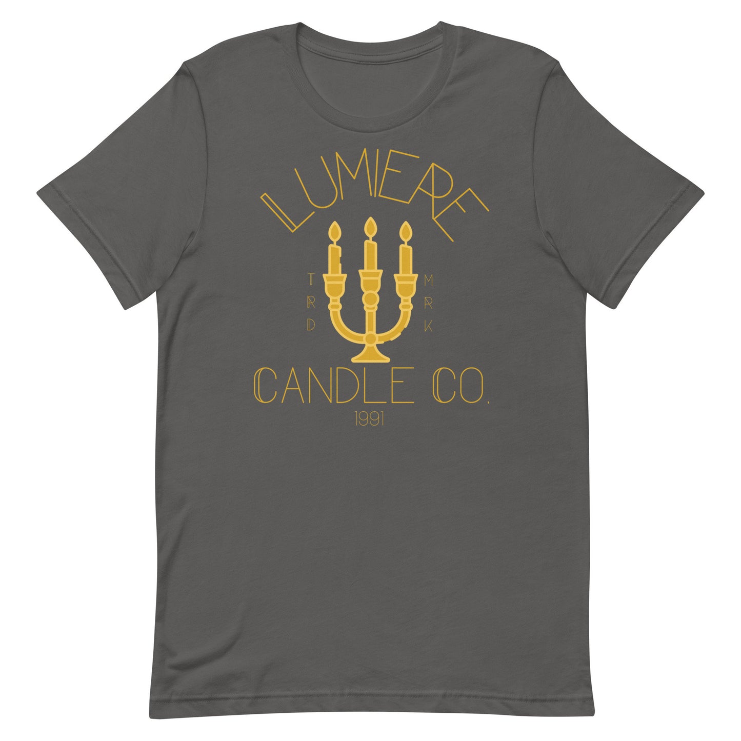 Lumiere Candle Company Bella Canvas T-Shirt, Subtle Disney Family Shirt