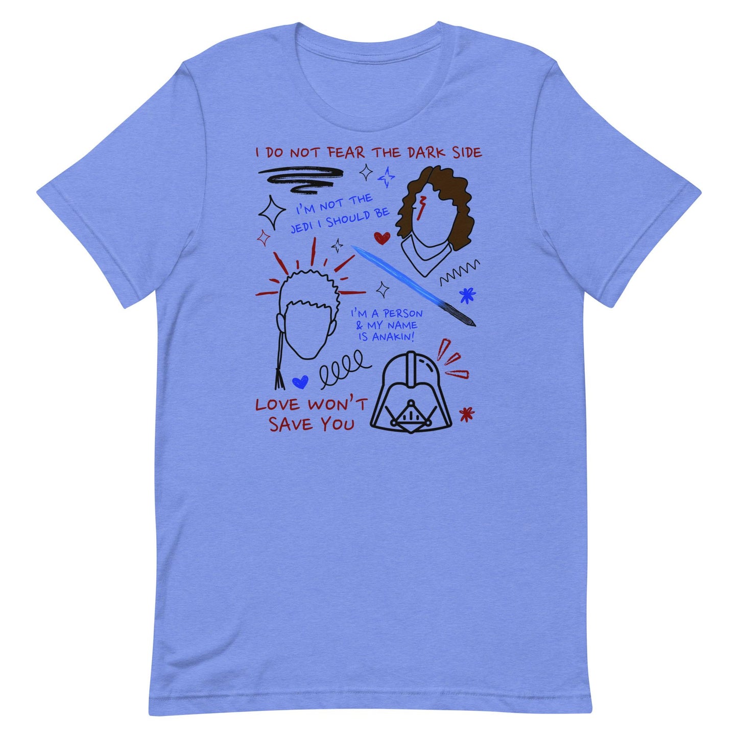 Anakin Skywalker Star Wars Shirt: Trendy Sketch Tee