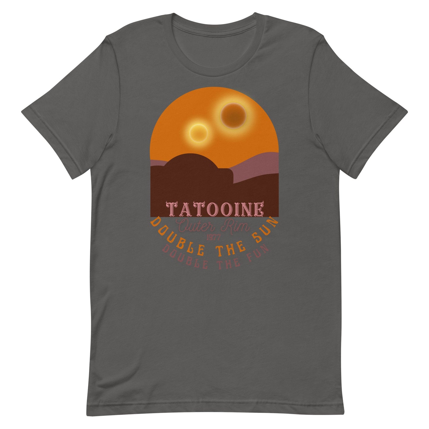 Tatooine Family Shirt: Double Sun Bella Canvas Star Wars Tee