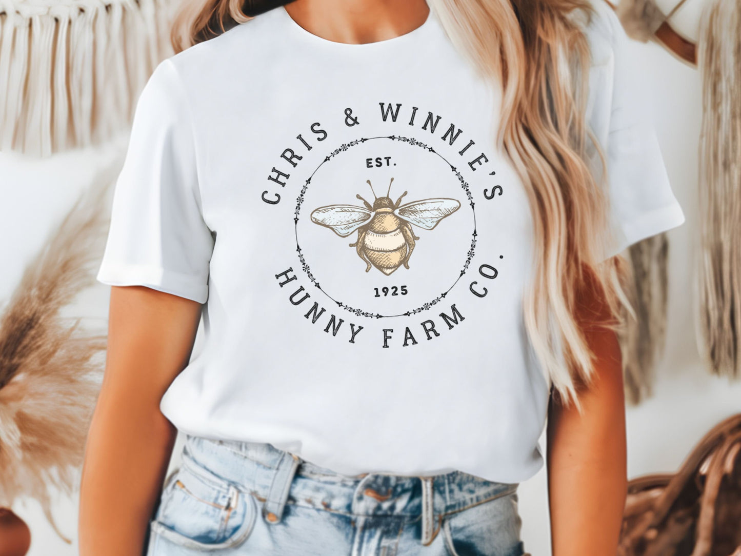 Winnie's Hunny Farm Bella Canvas T-Shirt, Subtle Disney Family Shirts