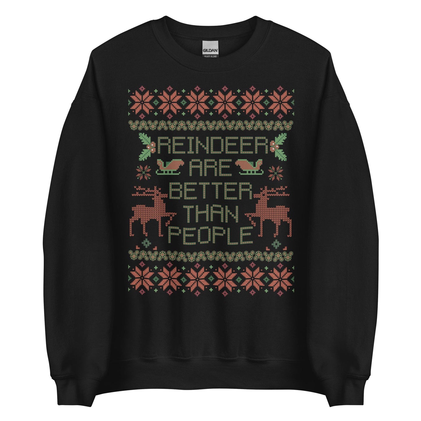 Frozen Christmas Sweatshirt, Reindeer are Better, Disney EPCOT Family Shirt