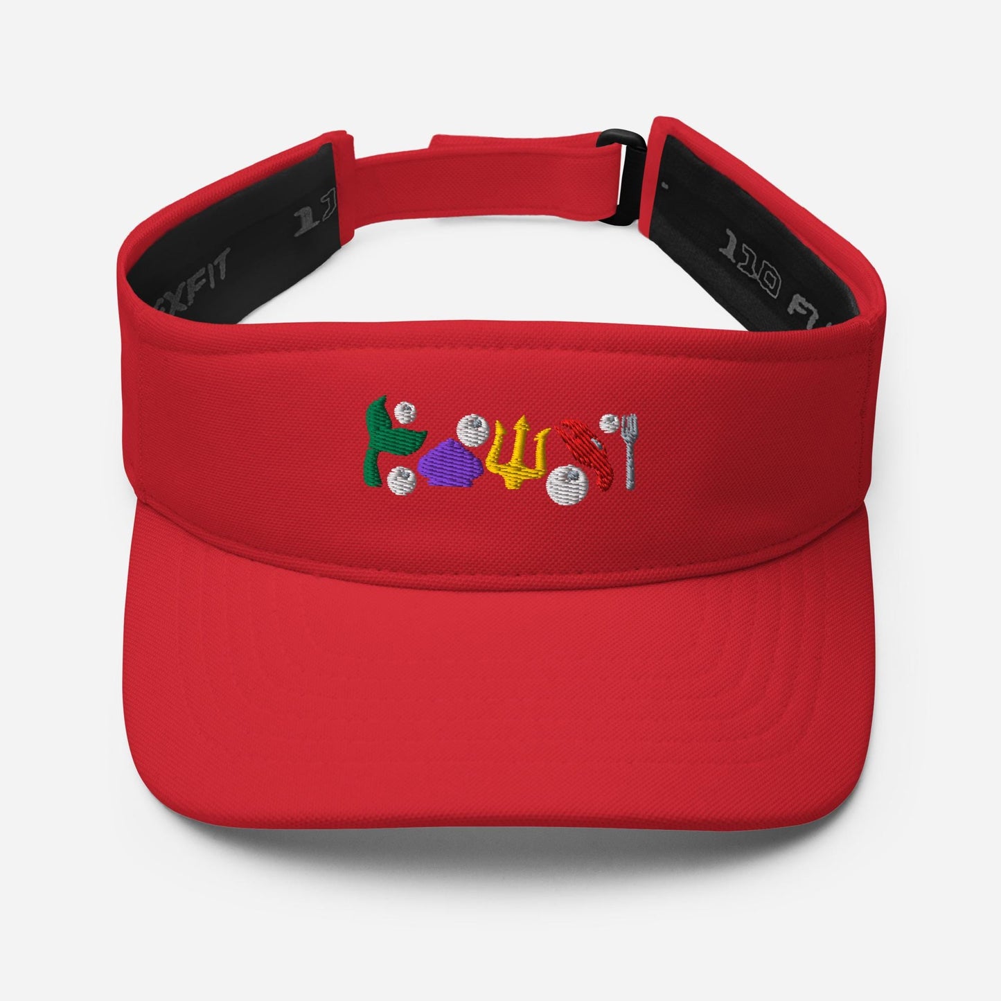 Little Mermaid Embroidered Visor, Subtle Disney Adult Hat