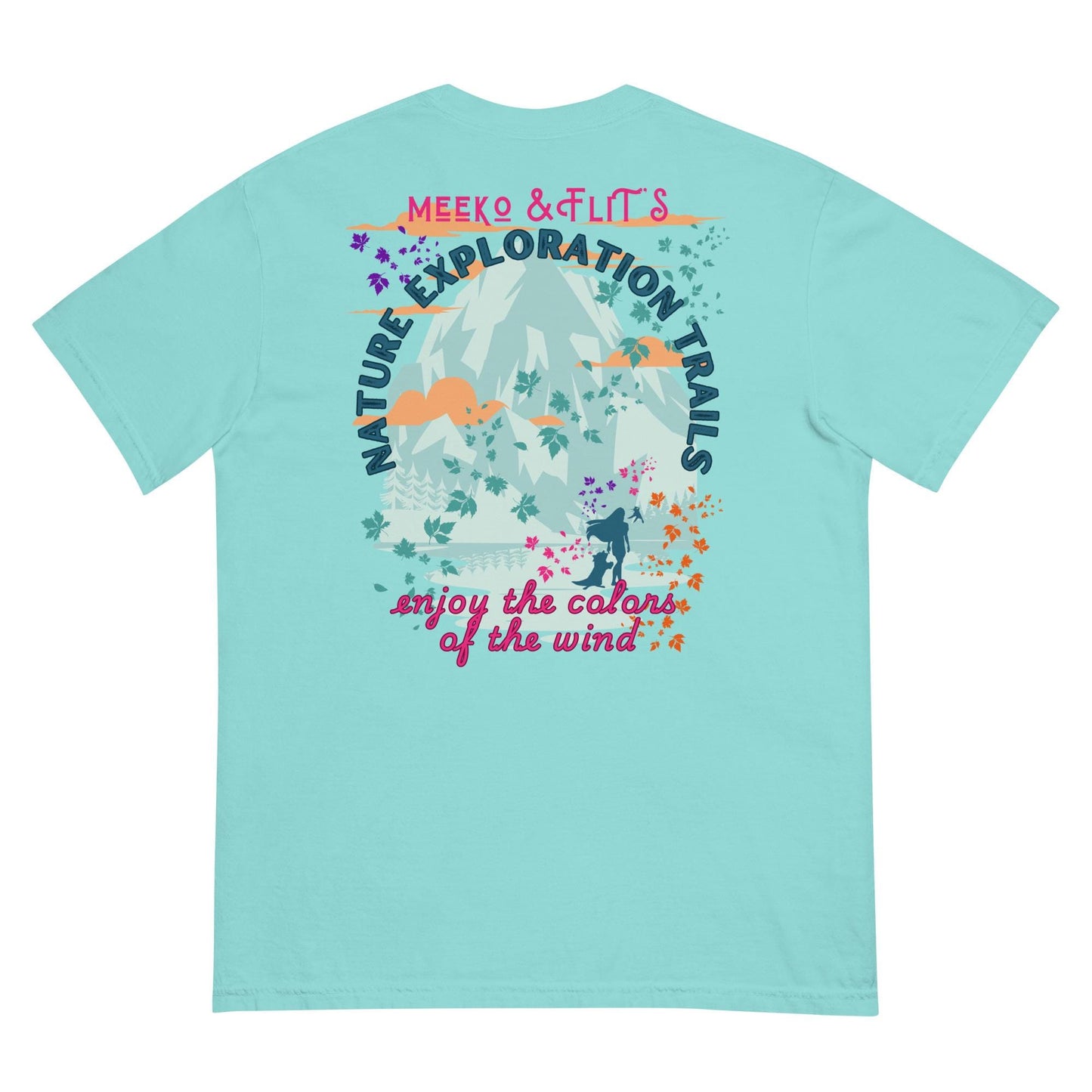 Pocahontas Meeko & Flit Shirt: Nature Exploration Trails Comfort Colors Tee