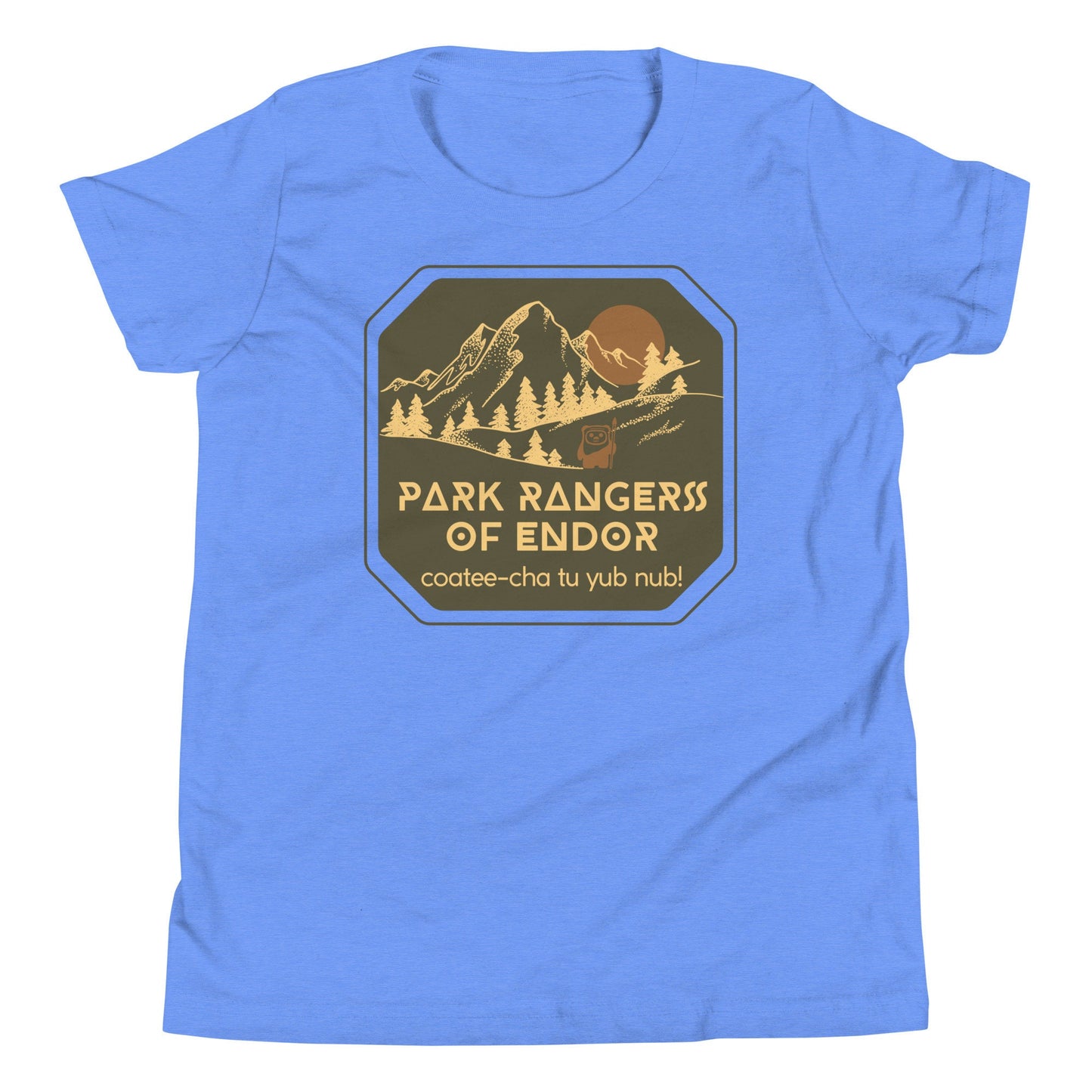 Endor Park Rangers Youth T-Shirt, Subtle Disney Star Wars Family Shirts