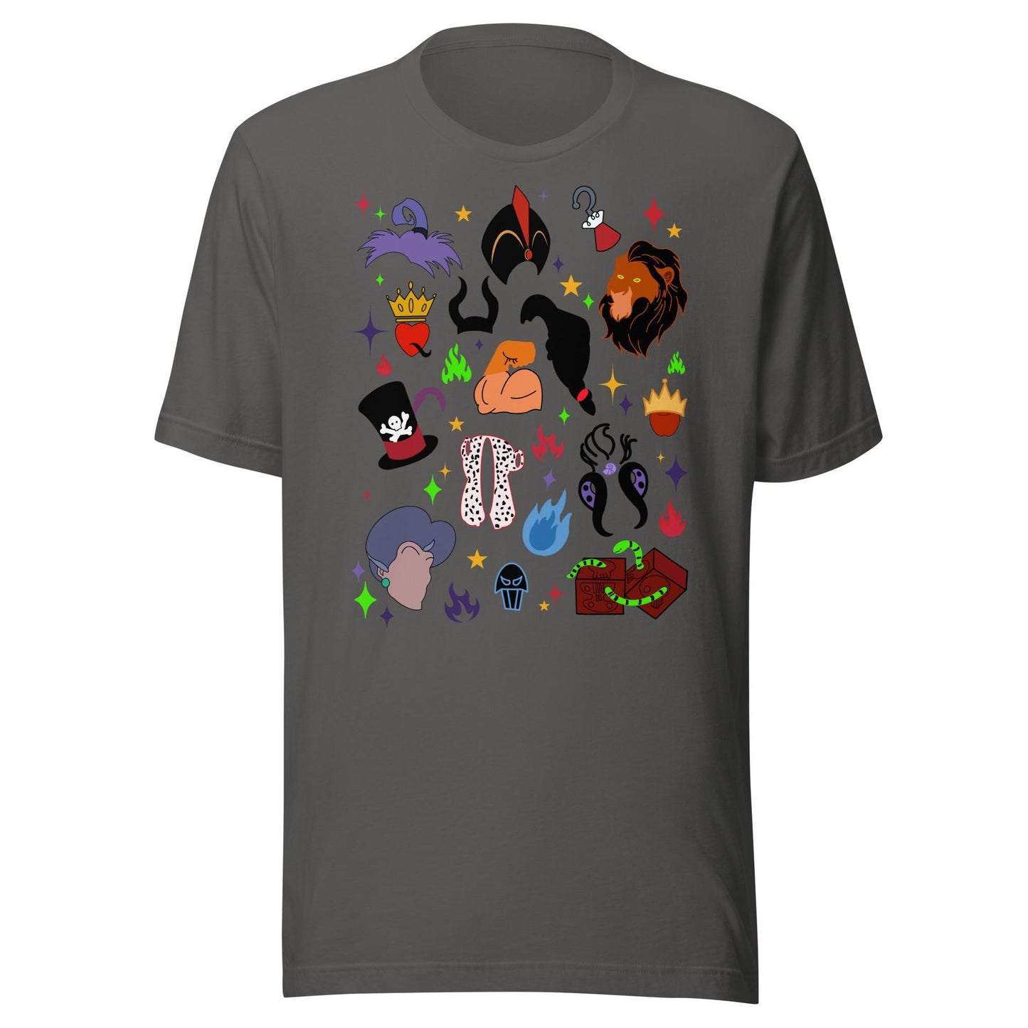 Disney Villains Sketch Shirt, Family Trip Tee