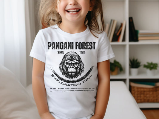 Pangani Forest Gorilla Toddler T-Shirt, Disney Family Vacation Shirt