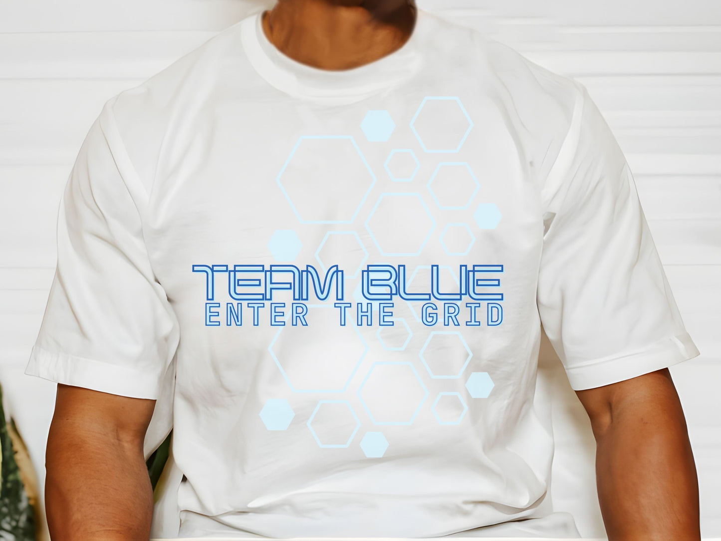 Tron 'Team Blue' Bella Canvas T-Shirt, Disney Family Shirt