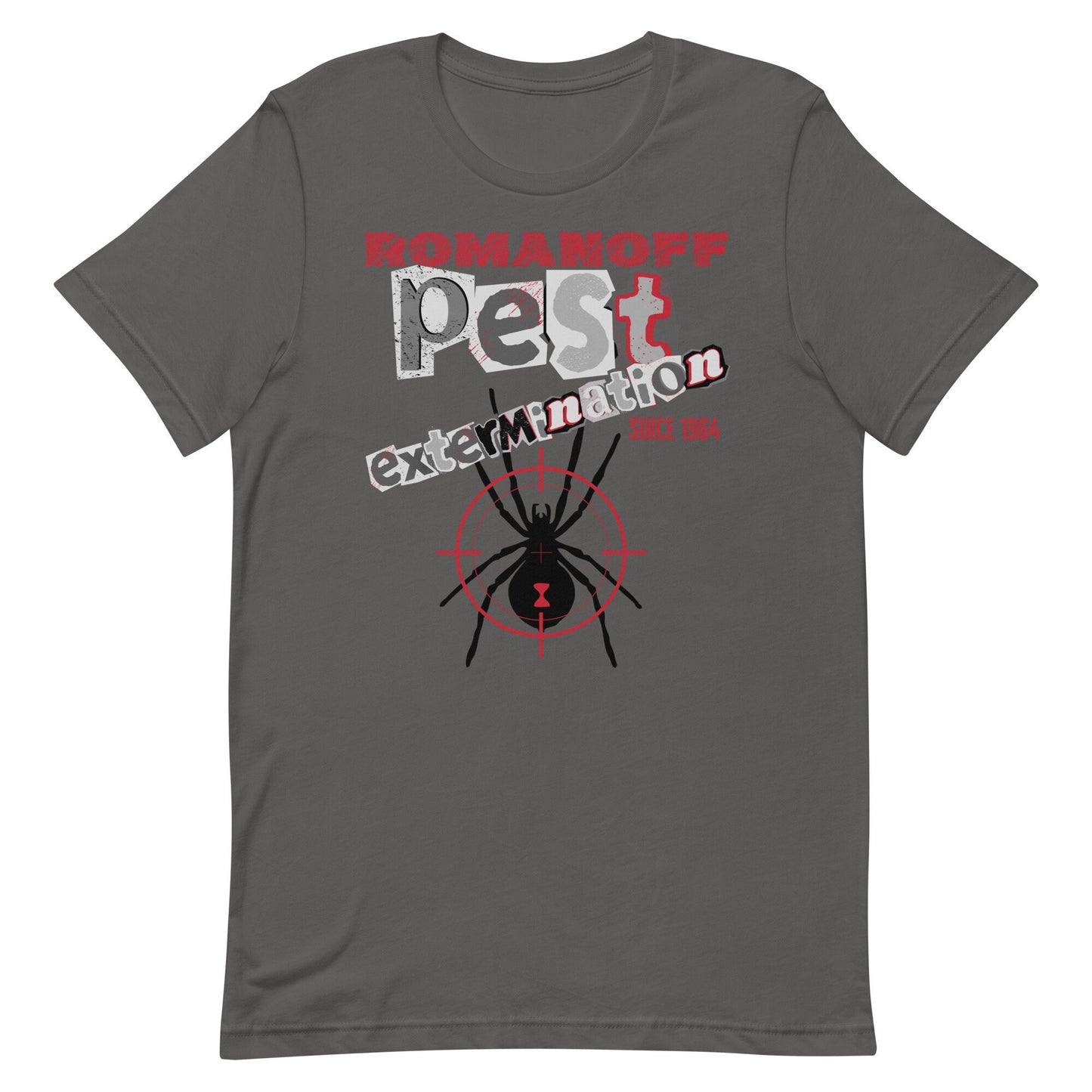 Black Widow Pest Extermination Bella Canvas T-Shirt, Disney Family Shirt