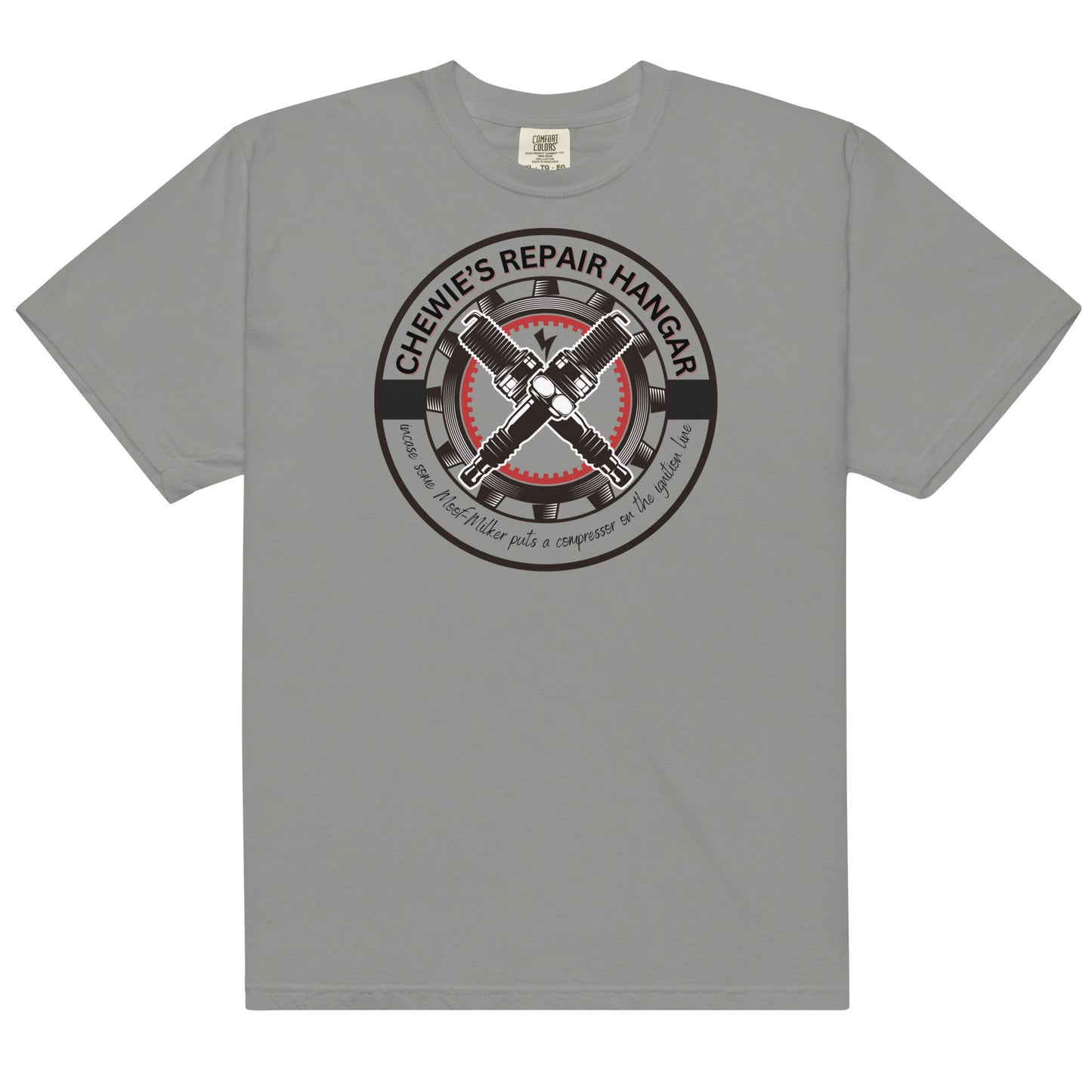 Chewie's Repair Hangar Disney T-Shirt, Moof-Milker, Comfort Colors