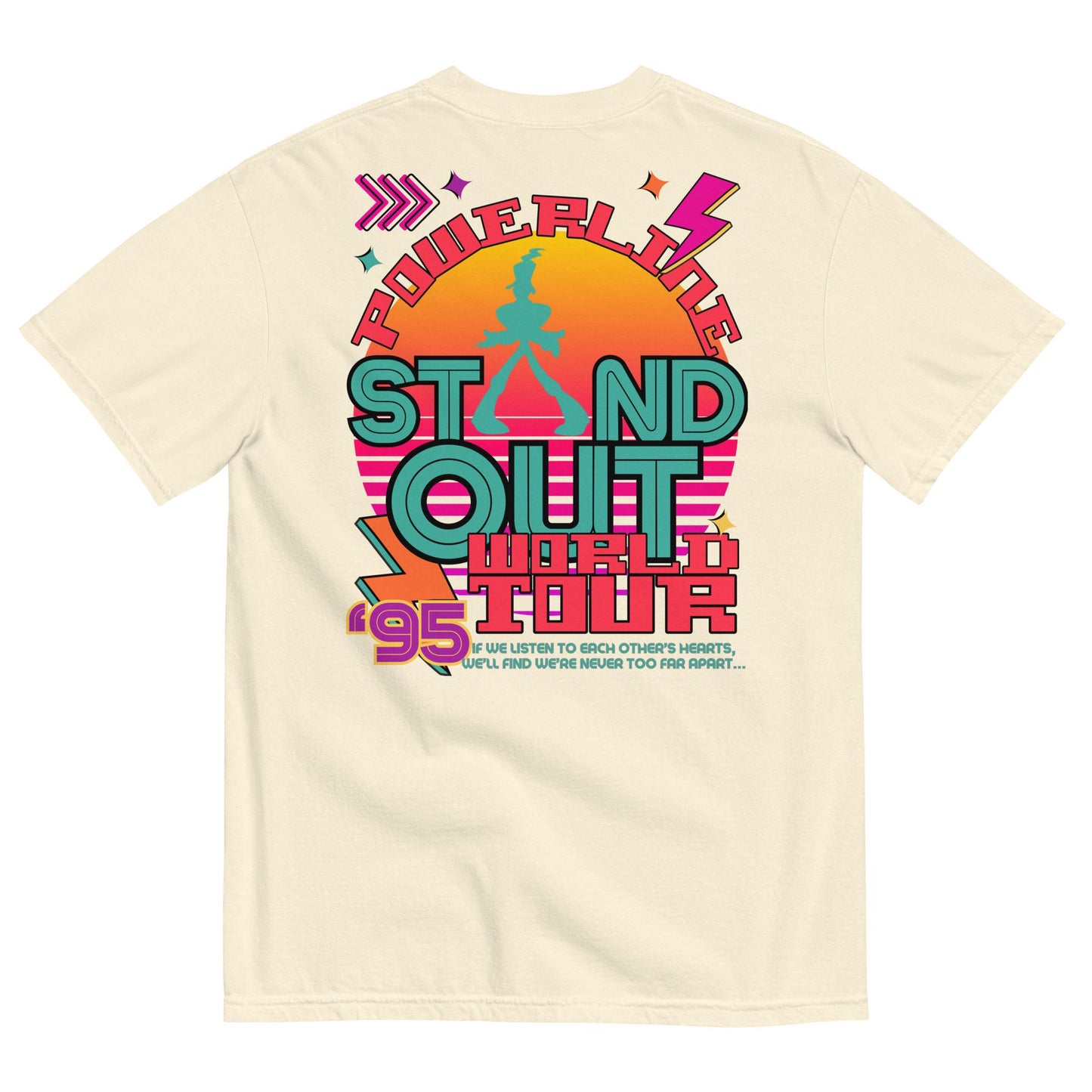 Powerline Inspired '95 Tour Shirt, Goofy Movie Tee