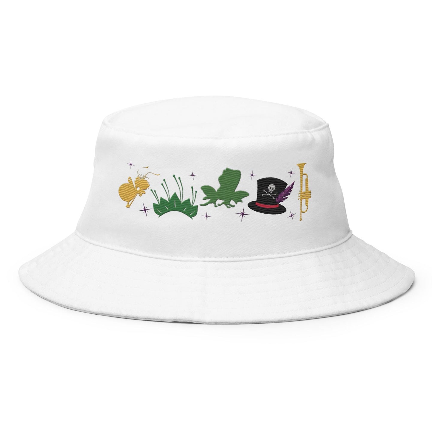Princess and the Frog Bucket Hat: Subtle Icon Cotton Twill