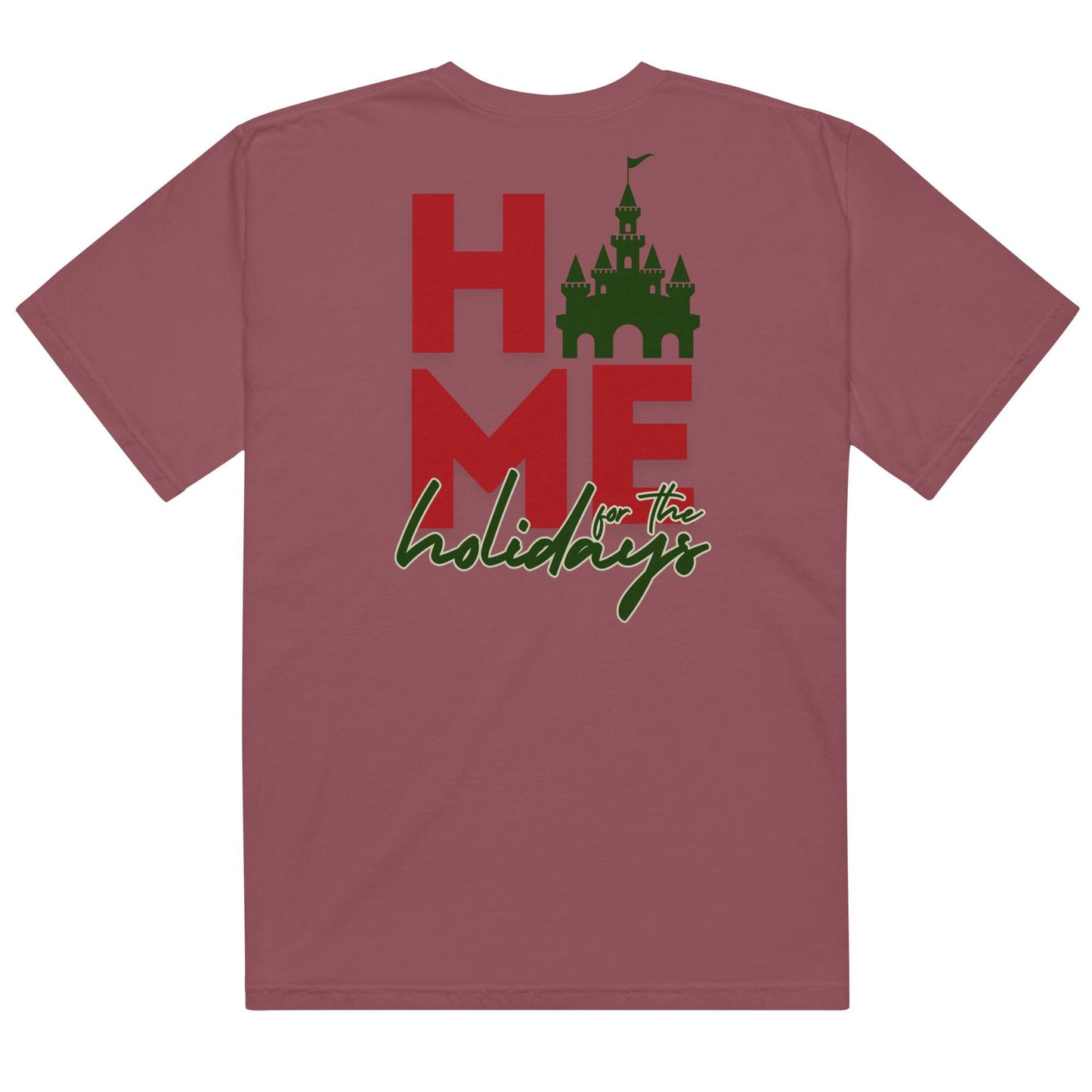 Disney Christmas Shirt, Home for the Holidays, Magic Kingdom Family Trip