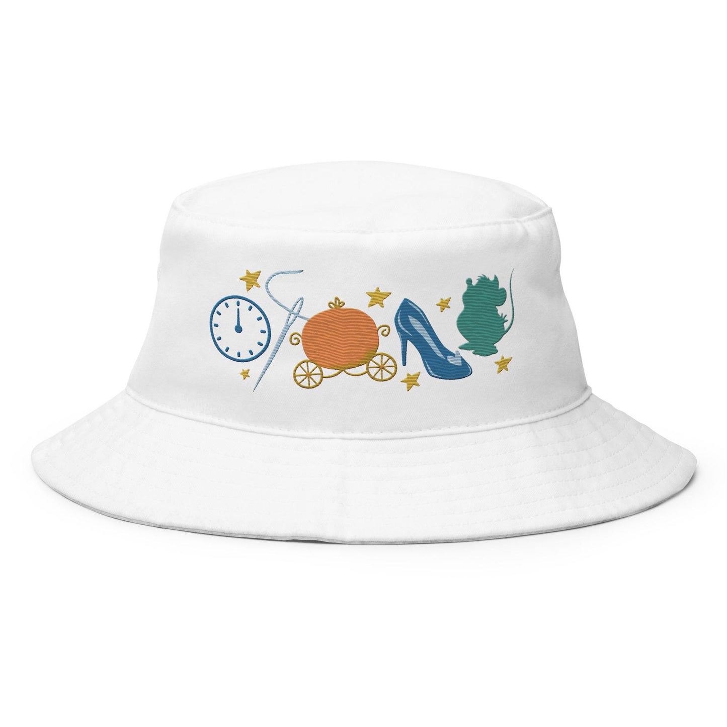 Embroidered Cinderella Bucket Hat | Disney Princess Cotton Twill