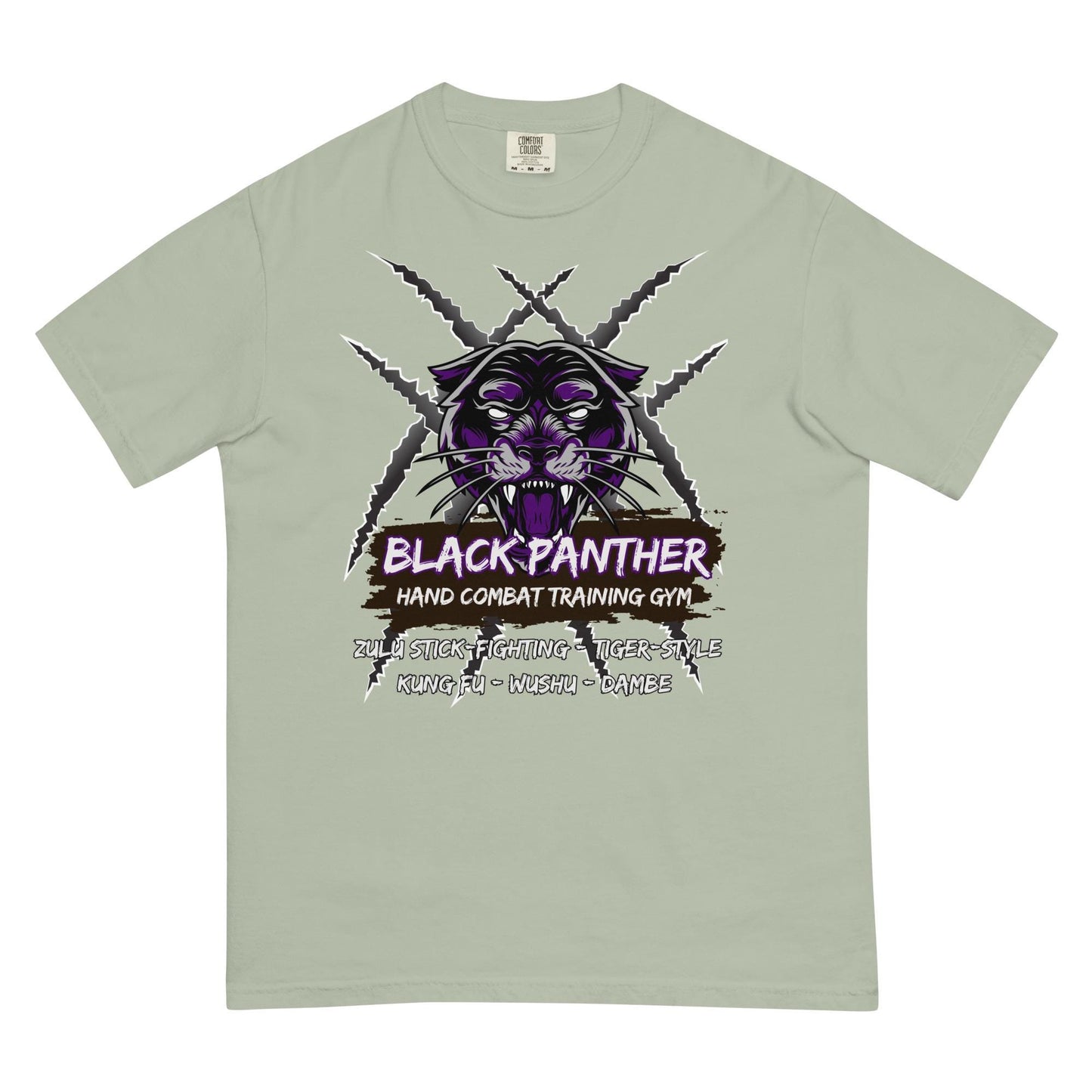 Black Panther Training Gym Shirt, Marvel Avenger Inspired Comfort Colors Tee