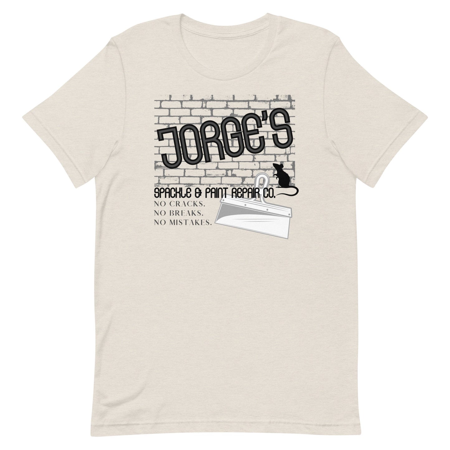 Jorge's Spackle & Paint Repair Co. Bella Canvas T-Shirt