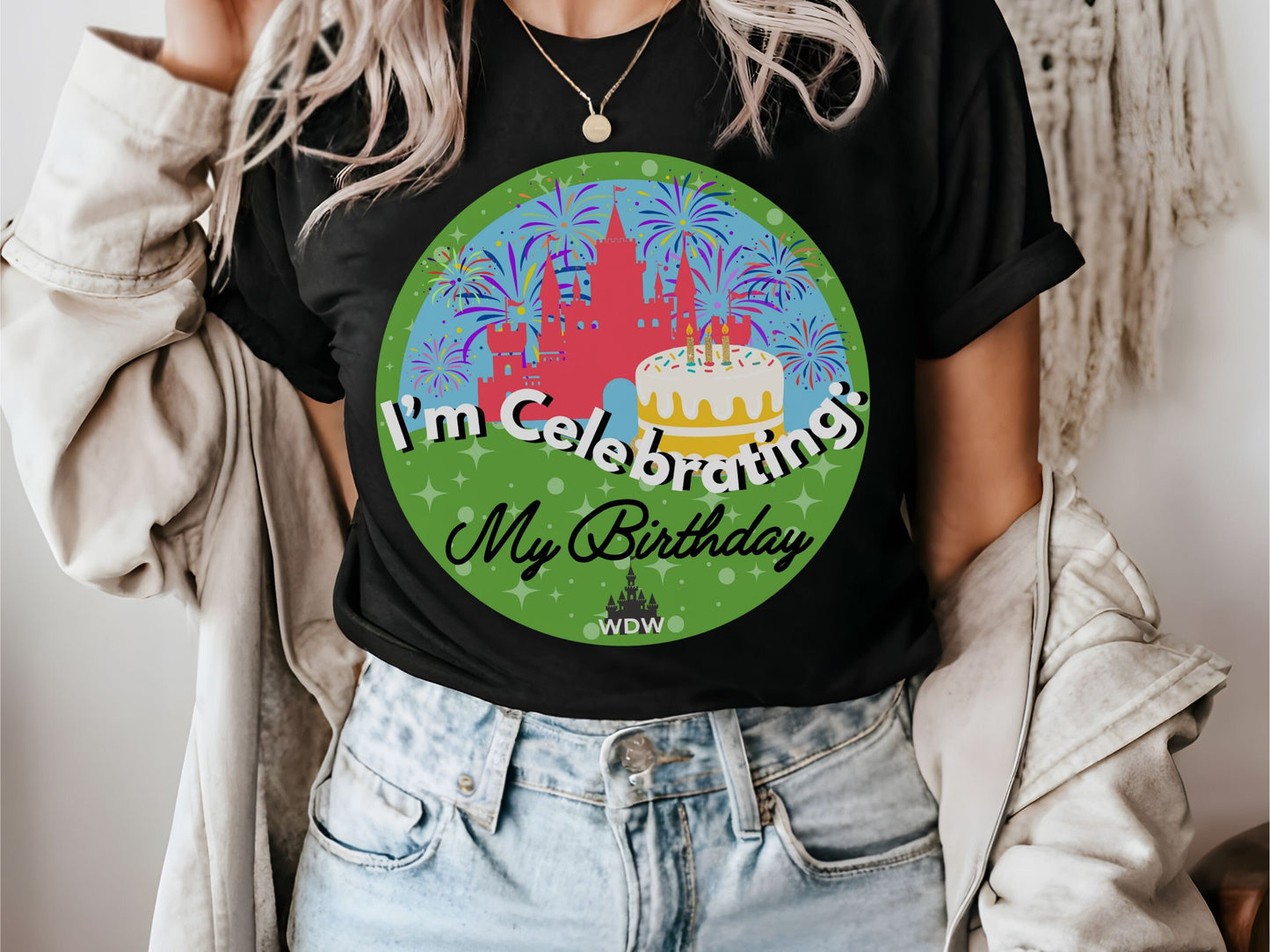 I'm Celebrating My Birthday Pin
