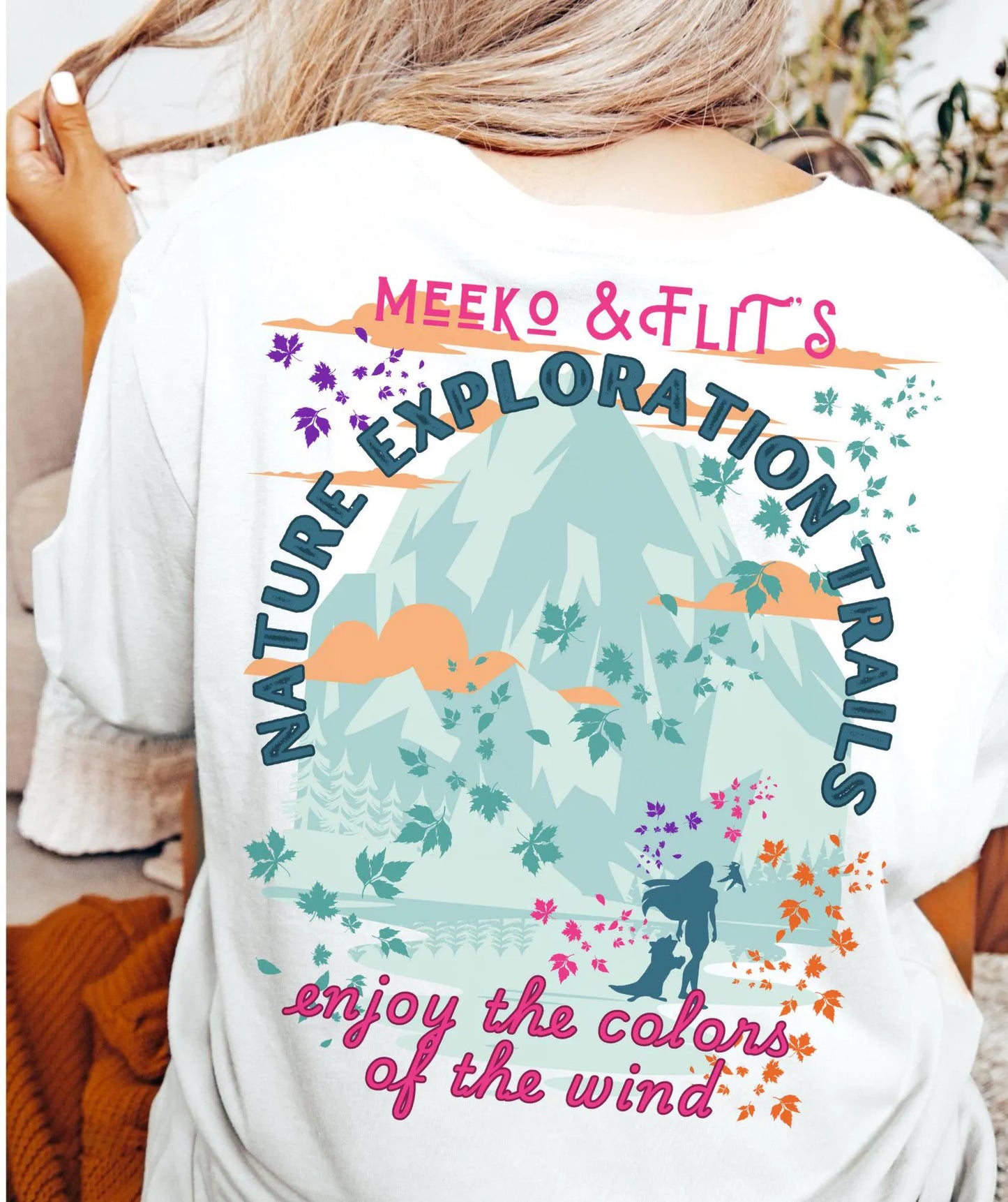 Meeko and Flit's Nature Adventure Trails Bella Canvas Short Sleeve T-Shirt